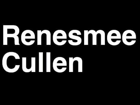 How do you pronounce Renesmee from Twilight?