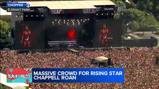 Lollapalooza day 2 begins after Chappell Roan plays to massive crowd