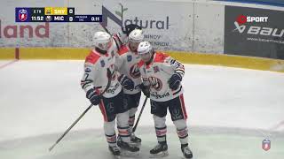 Renārs Krastenbergs Goal vs HK Spišska Nova Ves 28.12.2024 | Tipos Extraliga