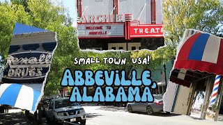 Abbeville, Alabama - Small Town USA! Old Time Charm at its Best! We Hit the Neon Sign Jackpot!