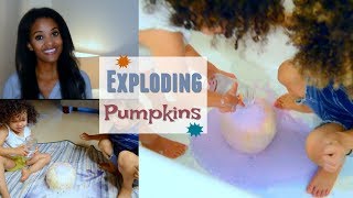 Kid Science Experiment: Exploding Pumpkins!