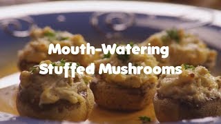 Mouth-Watering Stuffed Mushrooms #Mushroomwala