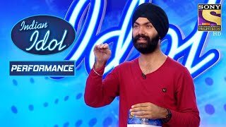 Tajinder's Performance Is High On Energy | Indian Idol