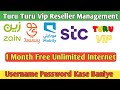 Turu Turu Vpn Kha Username &  Kaise Banaye |  Reseller Login |