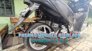 PASANG HUGGER AIRBLADE DI VARIO 125 OLD ||#babangcalmrider #vario125old