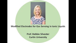 Modified Electrodes for Gas Sensing in Ionic Liquids