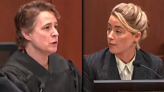 "Just answer the question" Judge tells Amber Heard