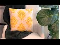 WoodUBend, DIY, Golden GAC 900 - Chalk Painted & Stenciled Pillowcase with Lexi Grenzer