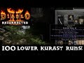 Diablo 2 Resurrected:  100 Lower Kurast Drop Highlights!!!