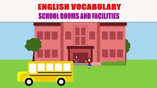 School Rooms and Facilities Vocabulary with Pictures, Pronunciations and Definitions