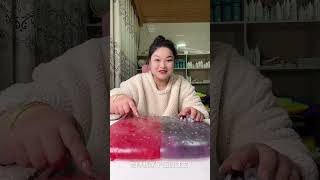 挑战桌面双拼蜡皮😆 超解压的#asmr #slime