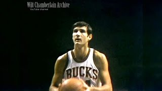 Jon McGlocklin 23pts 7a (Pistons at Bucks, 10.18.1969 Full Highlights)