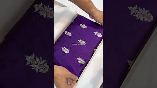 a very beautiful saree pure katan silk banarasi handloom kadhwa sarees purple buy now visit whatsapp