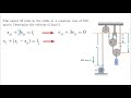 Dependent Motion - Problem 1 - Dynamics Tutorial