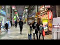 ⁴ᴷ tokyo ebara nakanobu station（荏原中延駅） tokyu ikegami line japan walking tour december 2022