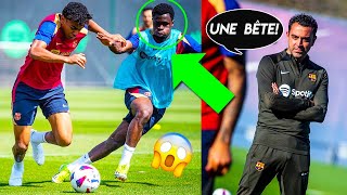 La BÊTE de 17 ans de La Masia a choqué XAVI 🤯 - Landry Farre est le FUTUR du FC Barcelone!