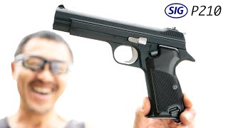 SIG P210 ガスブローバックガスガン マルシン エアガンレビュー