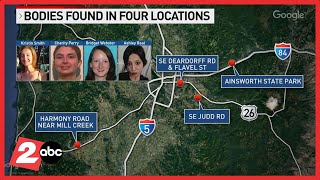 Investigators link suspicious deaths of 4 women in NW Oregon, person of interest found