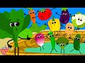 Ten Little Vegetables - Learn Vegetables with Nursery Rhyme and Kids Song