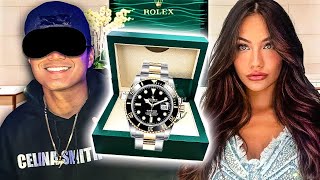 I Surprised Him with a ROLEX!