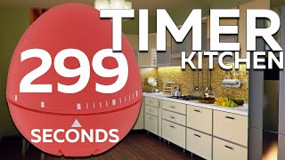299 seconds Cooking timer | 4min 59sec Egg TIMER