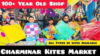 Charminar kites 🪁🧵 Market| Hyderabad Sankranti Kites Festival 2025 | Telugu Vlog 🔥