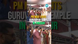 Kerala: PM Modi Visits Guruvayur Temple, Blesses Newly-Wed Couples