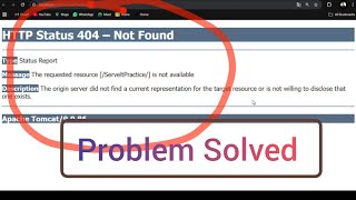 Fix HTTP Status 404 Error 🔥 Servlet & JSP Not Found Issue Solved | Java Web Tutorial 🚀