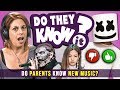 Do Parents Know Popular New Music? (Marshmello, Slipknot, BLACKPINK)