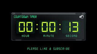 13 SECONDS TIMER - 1080p - COUNTDOWN TIMER