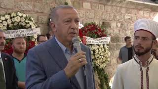 Cumhurbaşkanımız Erdoğan, Mehmet Şevket Eygi için Fatih Camii’nde düzenlenen cenaze töreni