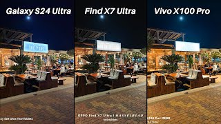 Samsung S24 Ultra Vs Oppo Find X7 Ultra Vs Vivo X100 Pro Camera Comparison WITH New Firmware