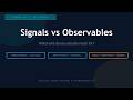 Signals vs Observables — Which One Should You Use? | Angular Signals & RxJS