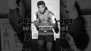 Muhammad Ali WORKOUT and DIET