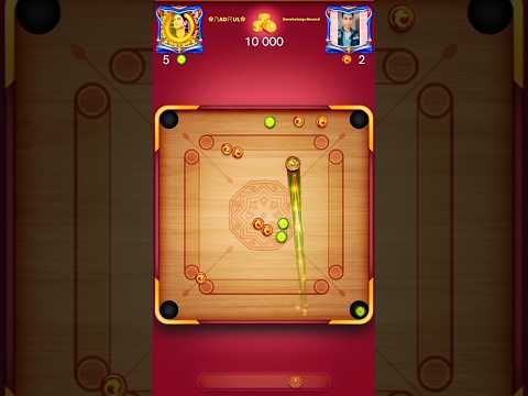 new trails game play only for carrom ka #carrompool #viral mazedar game shots.