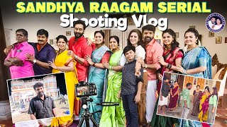 Sandhya Raagam Serial Shooting Vlog | Behind the Scene | Rajkamal Latha Rao