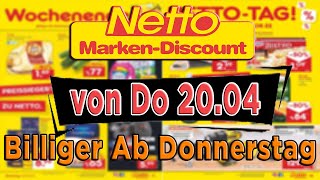 NETTO Prospekt – Angebote ab 20.04.2023