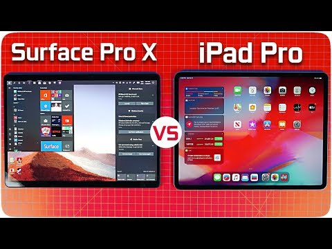 Microsoft Surface Pro X vs Apple iPad Pro