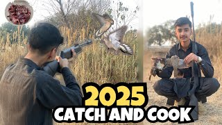 LAST HUNT 2025 💥| CATCH AND COOK 🧑‍🍳 | DOVE HUNTING 🕊️| NUMAIR ALAM BHATTI VLOG 👍