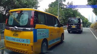 車CAM直擊 - 水務署外判商車輛 匯合線衝上硬Cut閘車 XT4589