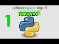 Game Development in Python 3 With PyGame - 1 - Intro