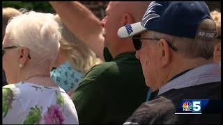 Late firefighters honored in touching ceremony