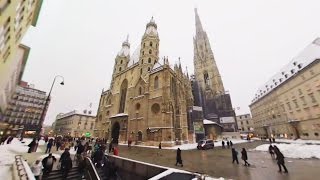 360 VR Tour | Vienna | St. Stephen's Cathedral | Air panoramic view | No comments tour