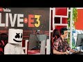 Marshmello x Ninja Play Fortnite Battle Royale Duos @ YouTube E3 Live