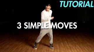 3 Simple Dance Moves for Beginners (Hip Hop Dance Moves Tutorial) | Mihran Kirak