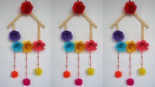 ice cream stick craft homemade diy ice cream stick crafts how to make wall hanging with popsicle stick hanging videos ytubetv ice cream stick craft homemade diy ice cream stick crafts how to make wall hanging with popsicle stick hanging videos ytubetv
