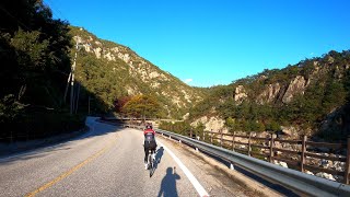 태백~봉화~울진 투어라이딩(끝부분 다운힐 30km👍)