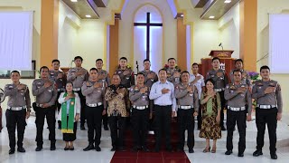 KUNJUNGAN DI GEREJA BNKP JEMAAT HILIAMAIGILA RESORT 24 || SAT LANTAS POLRES NIAS