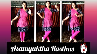 Lesson-1 Asamyuktha Hastas (one hand gestures) /Learn mudras /bharathanatyam