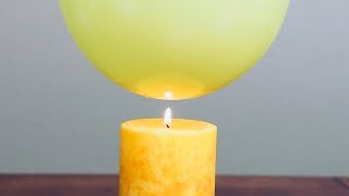 Fire and Water Balloon - DIY Easy Science Experiment